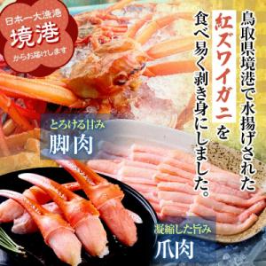 ふるさと納税 境港市 境港産紅ズワイガニ(計8...の詳細画像1