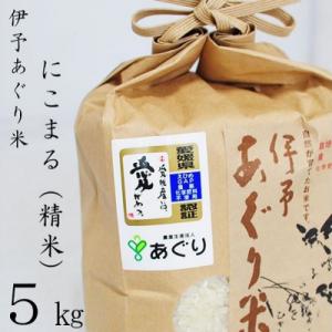 ふるさと納税 松前町 ★令和7年産発送★　伊予あぐり米「にこまる」(精米5kg)