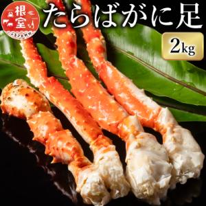ふるさと納税 根室市 ＜12/21まで年内配送＞たらばがに足1kg×2肩 D-07010