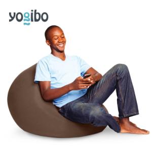 ふるさと納税 境町 Yogibo mini(ヨギボーミニ) 【チョコレートブラウン】