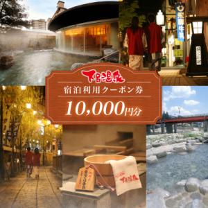 ふるさと納税 下呂市 下呂温泉宿泊利用クーポン券(10,000円分)旅館 ホテル 宿泊券 旅行 温泉...