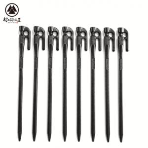 ふるさと納税 三条市 鍛造ペグ(エリッゼステーク) ペグ8本セット キャンプ用品 アウトドア用品【0...