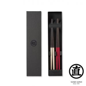 ふるさと納税 三条市 夫婦セット ペア箸 日本うさぎ 230mm 23cm 贈答用 結婚祝 [マルナ...