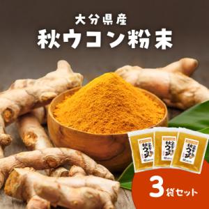 ふるさと納税 大分市 秋ウコン粉末 大分県産 栽培期間中は農薬・化学肥料未使用_F09001