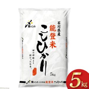 ふるさと納税 宝達志水町 米 令和7年 能登米 こしひかり 精米 5kg [中橋商事 石川県 宝達志...