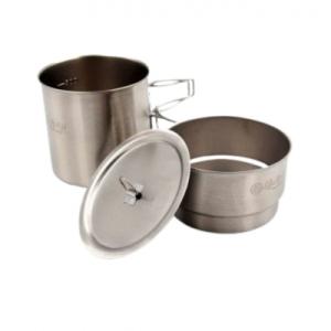 ふるさと納税 三条市 村の鍛冶屋　2WAY ステンレス ソロ用炊飯鍋(ライスクッカーセット)収納袋付...