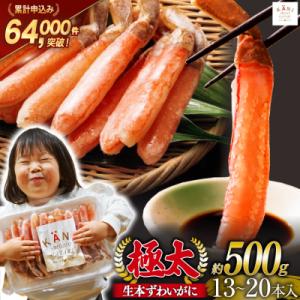ふるさと納税 気仙沼市 かに 極太 生本ずわいが...の商品画像
