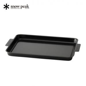 ふるさと納税 三条市 スノーピーク グリルプレート黒皮鉄板 GR-006 キャンプ用品 【013S0...