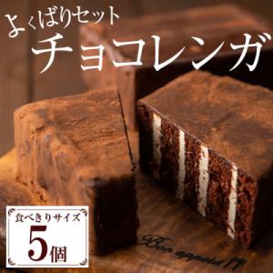 ふるさと納税 いちき串木野市 大人気!食べきりチョコレンガ セット(ミニチョコレンガ 5個)ぱりっ!...
