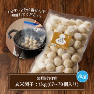 ふるさと納税 焼津市 栄養満点玄米だんご30年...の詳細画像3