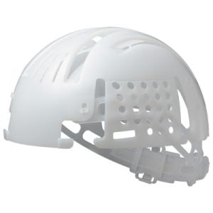 ふるさと納税 福島市 頭部保護用品　インナーキャップ　INC-100B　ホワイト　バンド付　エコタイ...