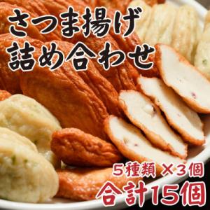 ふるさと納税 薩摩川内市 鹿児島の味 プリプリ食感のさつま揚げ 5種　ZSR-605