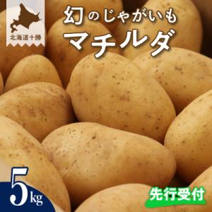ふるさと納税 芽室町 【先行受付】北海道十勝芽室町 幻のじゃがいも「マチルダ」5kg me002-0...