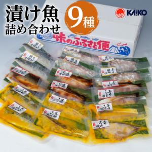 ふるさと納税 鹿児島市 【海幸】漬け魚 9種 詰め合わせ(FK-02)　K065-005