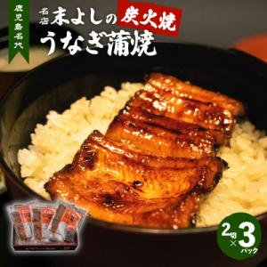 ふるさと納税 鹿児島市 鹿児島名代　うなぎ食堂　末よしのうなぎ蒲焼　3パック　K047-002