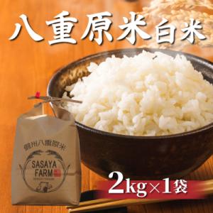 ふるさと納税 東御市 令和8年新米受付!八重原米2kg(2kg×1袋)白米　※2026年10月以降順次発送|笹屋農園
