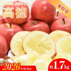 ふるさと納税 福島市 まぼろしのりんご「高徳(こ...の商品画像