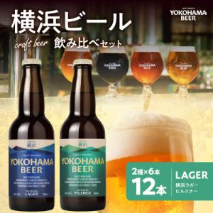 ふるさと納税 横浜市 横浜ビール　LAGER(2種12本セット)