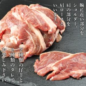 ふるさと納税 千歳市 生ラム 肩ロース ショル...の詳細画像2
