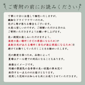 ふるさと納税 下関市 季節の草木花のリース H...の詳細画像3