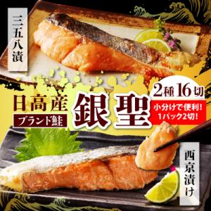 ふるさと納税 えりも町 えりも【マルデン特製】北海道日高産銀聖鮭漬魚セット【er002-018】