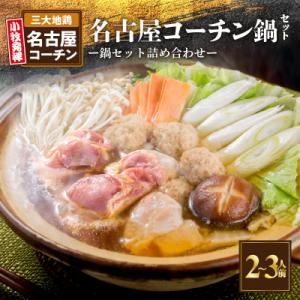 ふるさと納税 小牧市 名古屋コーチン鍋セット[001T07]