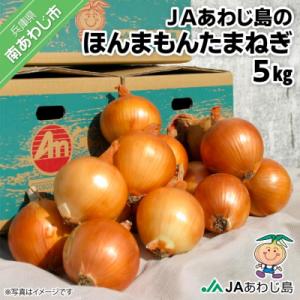 ふるさと納税 南あわじ市 JAあわじ島のほんまもんたまねぎ【5kg】中晩生種