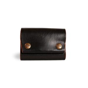 ふるさと納税 栃木市 天神ワークス ミニウォレットPW01【NAVY】