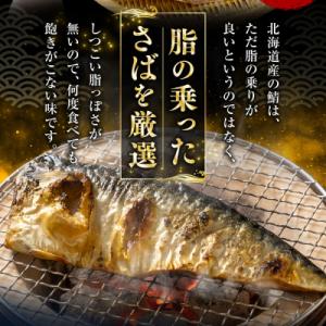 ふるさと納税 釧路市 北海道産 無添加 塩さば...の詳細画像1