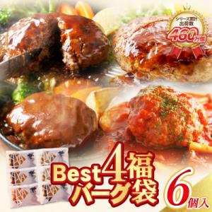 ふるさと納税 福智町 Best4 ハンバーグ 6個セット