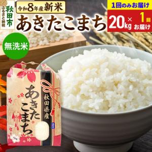 ふるさと納税 秋田市 先行受付 あきたこまち20kg 無洗米|15_kml-012001ms
