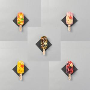 ふるさと納税 京都市 【果朋】氷結わらび餅アイスバー　果氷-kaori-　5種セット