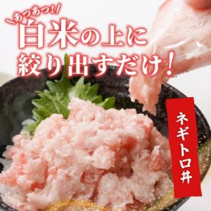 ふるさと納税 焼津市 天然ビンチョウ鮪 ねぎと...の詳細画像2