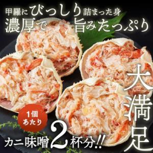 ふるさと納税 紋別市 簡単!レンジでカニ甲羅盛...の詳細画像1