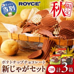 ふるさと納税 当別町 ROYCE'ポテトチップチョコレート[新じゃが]セット_tb01-011