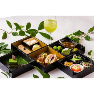 ふるさと納税 京都市 サロン・ド・カンバヤシ 五段重アフタヌーンティー“京KASANE”お土産付きプ...