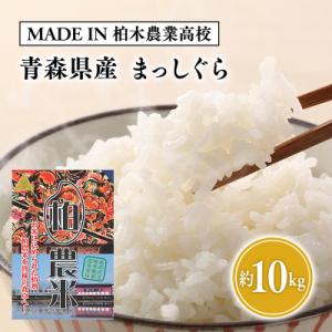 ふるさと納税 平川市 【MADE IN 柏木農業高校】11月上旬〜発送 新米　令和8年産 まっしぐら 10kg