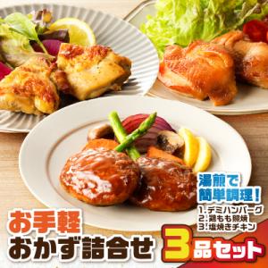 ふるさと納税 鹿児島市 お手軽おかず詰合せ3品セット　K219-005