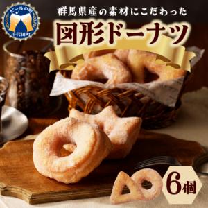 ふるさと納税 千代田町 図形ドーナツ6個入り 1袋 【群馬県千代田町】 <ヌーベルオリジン> ch0...