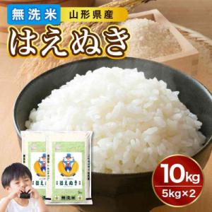 ふるさと納税 大江町 山形県産 無洗米 令和7年産 はえぬき10kg【山形県産 BG精米製法】 036-003