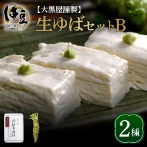 ふるさと納税 伊豆市 大黒屋謹製生ゆばセットB