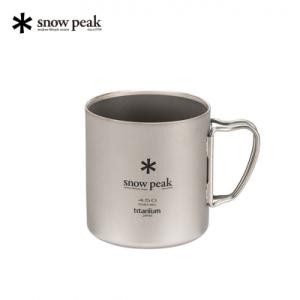 ふるさと納税 三条市 スノーピーク チタンダブルマグ 450 MG-153 【020S079】