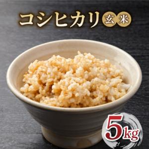 ふるさと納税 東御市 有機肥料使用のコシヒカリ 玄米 5kg 一等米|令和7年産 新米!長野県東御市