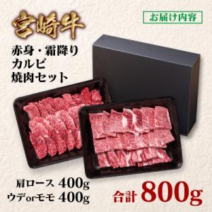ふるさと納税 西都市 宮崎牛 カルビ焼肉2種8...の詳細画像1