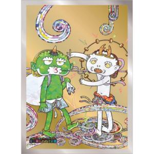 ふるさと納税 京都市 村上隆 もののけ 京都 トレカスリーブ(風神雷神図)