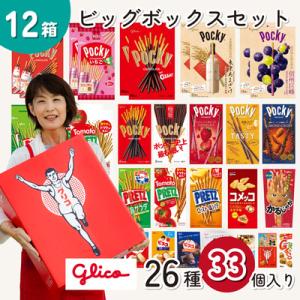 ふるさと納税 北本市 グリコ ビッグボックスセット 26種33個入り 12箱