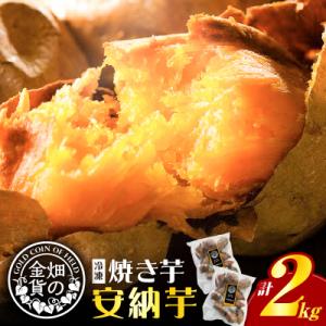 ふるさと納税 鹿児島市 畑の金貨 焼き芋安納芋2kg　K181-005_02