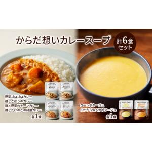 ふるさと納税 岩沼市 【NISHIKIYA KITCHEN】 からだ想いカレースープ6食セット[No...