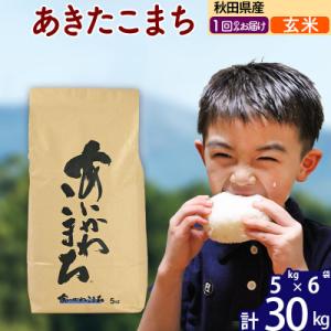 ふるさと納税 北秋田市 令和7年産 秋田県産 あきたこまち 30kg【玄米】|foap-21001