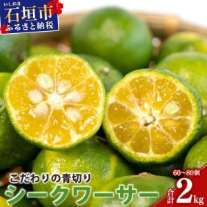 ふるさと納税 石垣市 【先行予約】≪2026年8月以降順次発送≫こだわりの青切りシークワーサー 2k...